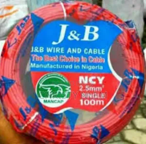 J B 2.5mm Pure Copper Electric Wire