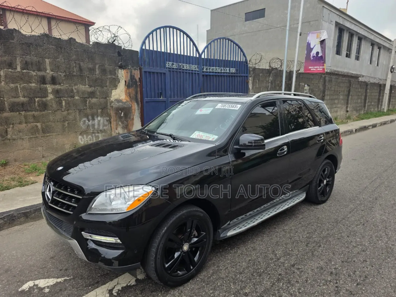 Mercedes-Benz M Class ML 350 4Matic 2012 Black