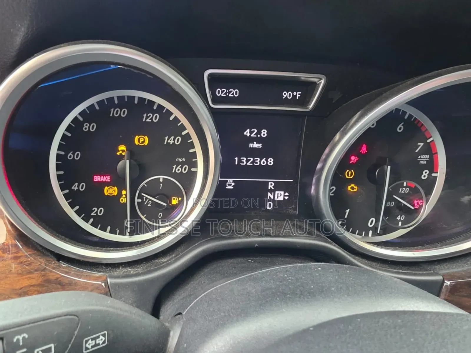 Mercedes-Benz M Class ML 350 4Matic 2012 Black