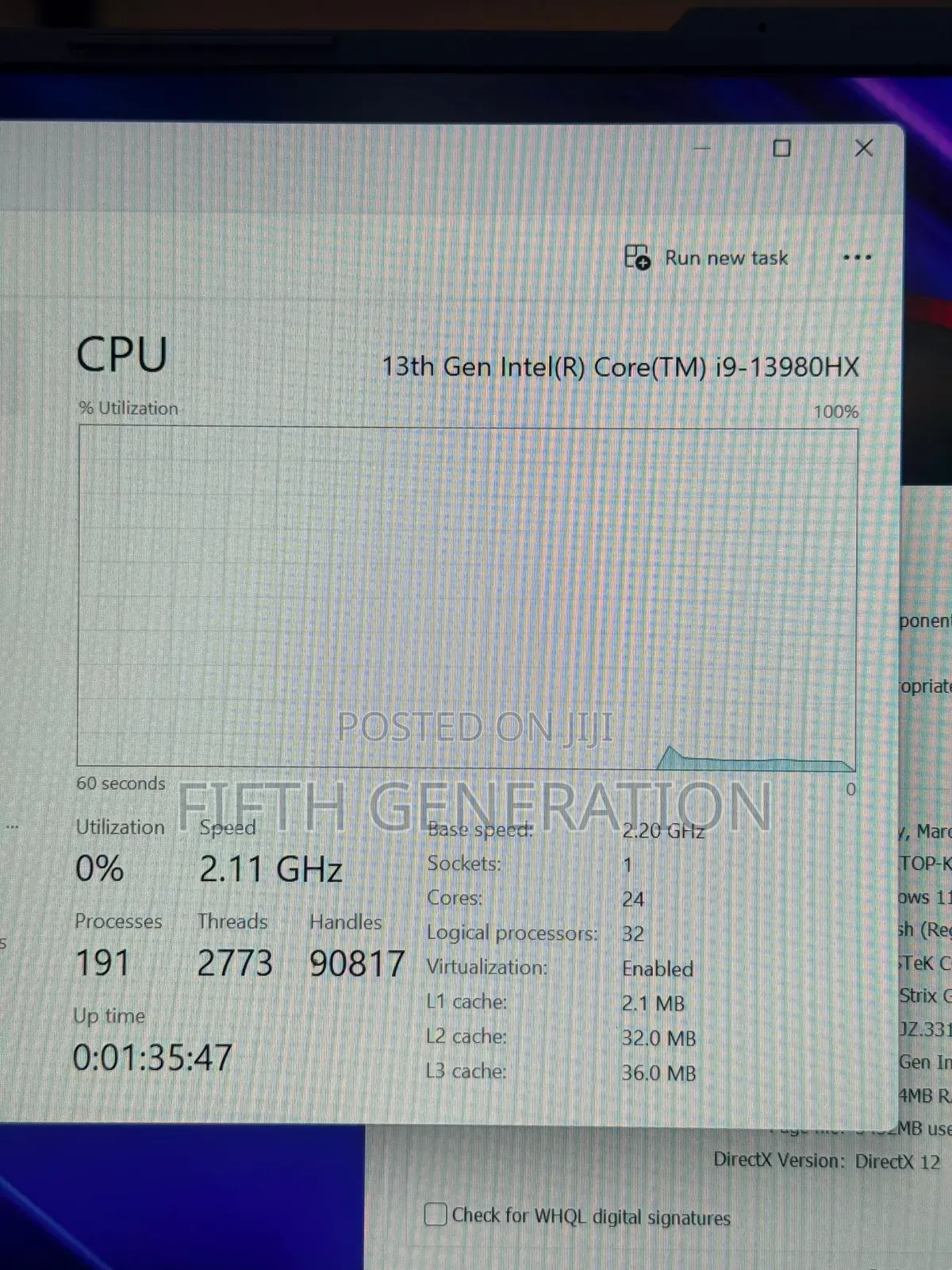 Laptop Asus ROG Strix G17 16GB Intel Core i9 SSD 1T