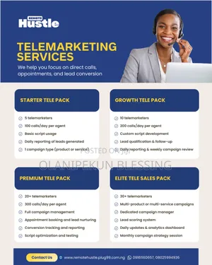 Remote Hustle - Telemarketing Services