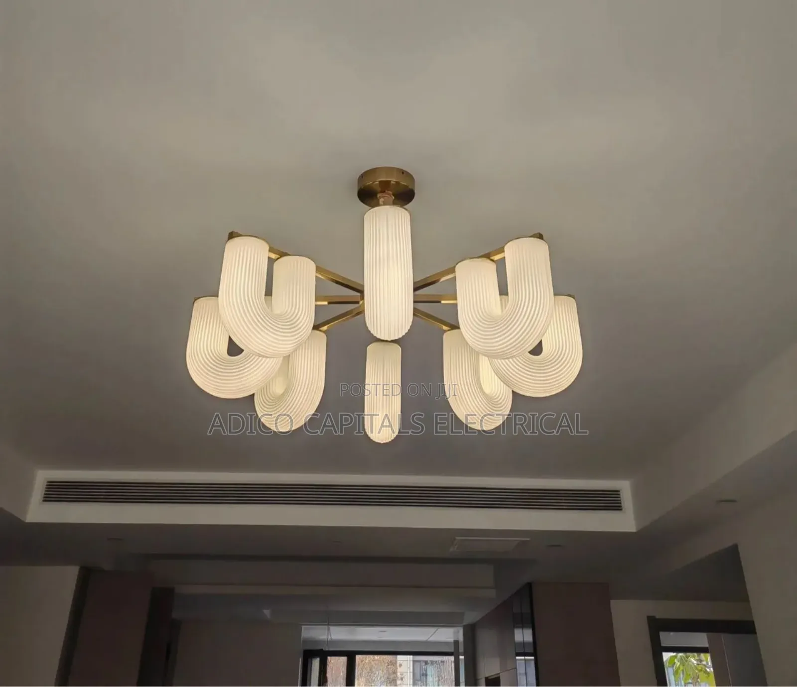 Ceiling U Shaped Chandalier Light