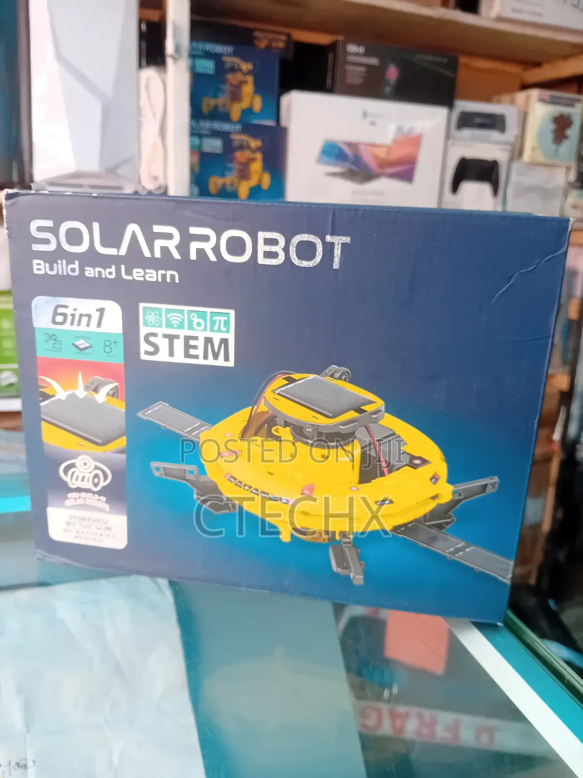 Stem Solar Robot Toys 6-in-1 for Kids Age 8+ – Building Space Robotics