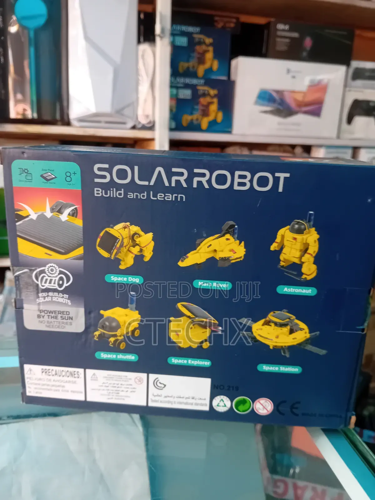 Stem Solar Robot Toys 6-in-1 for Kids Age 8+ – Building Space Robotics