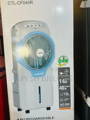 Mobile Rechargeable Air Cooler. Last14hr Remote Control Chills Like Ac