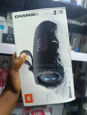 Jbl Charge 6 Portable Bluetooth Speaker Black