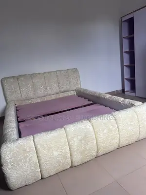 Poufy 4.5 by 6 Padded Bed Frame