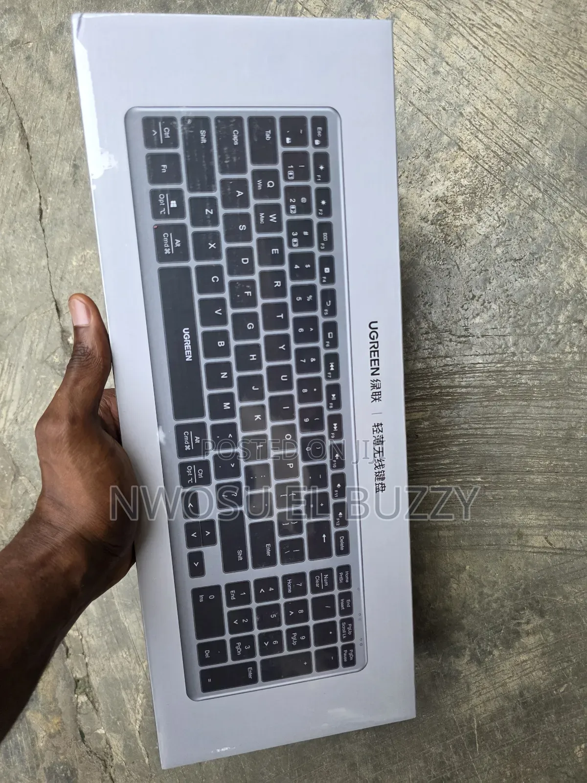 Ugreen Ku005 2.4g+Bt Wireless Keyboard Board