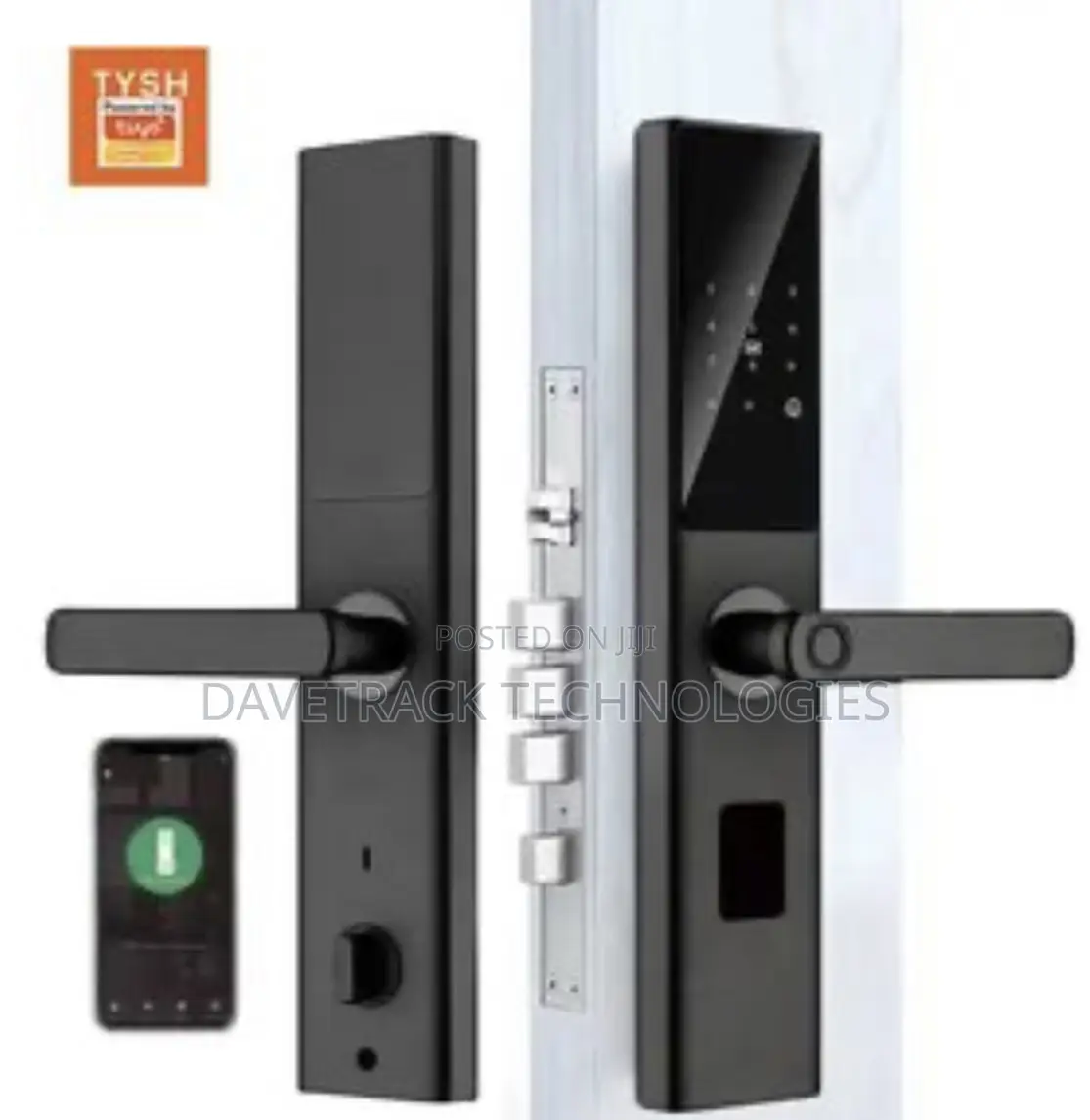 Tuya Smart Door Lock Fingerprint Keyless Entry Wifi Enabled