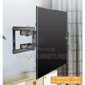 Tv Wall Mount Bracket 75 - 120" Tilt Swivel Flat Tv