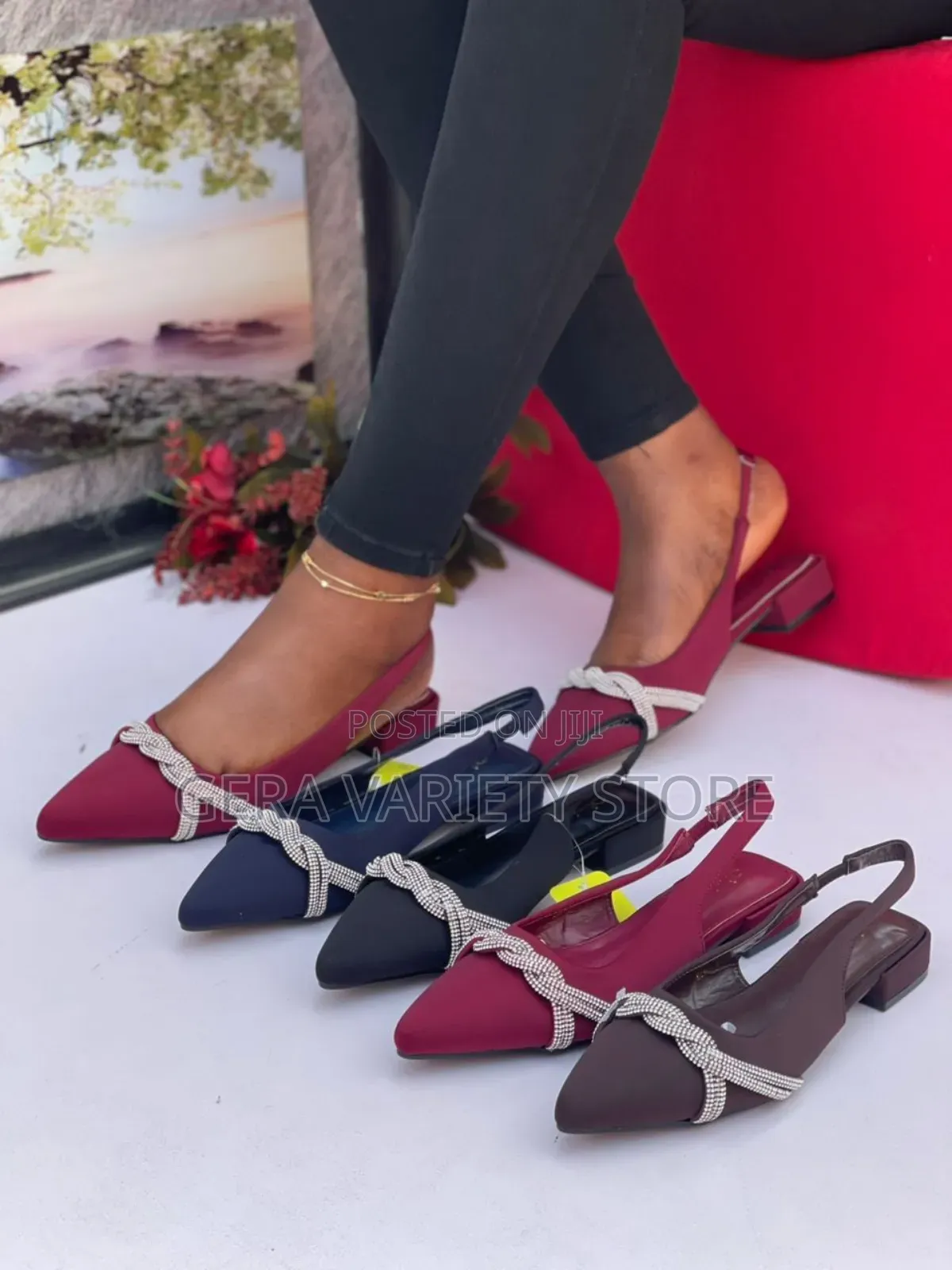 Slingback Flat Sandal