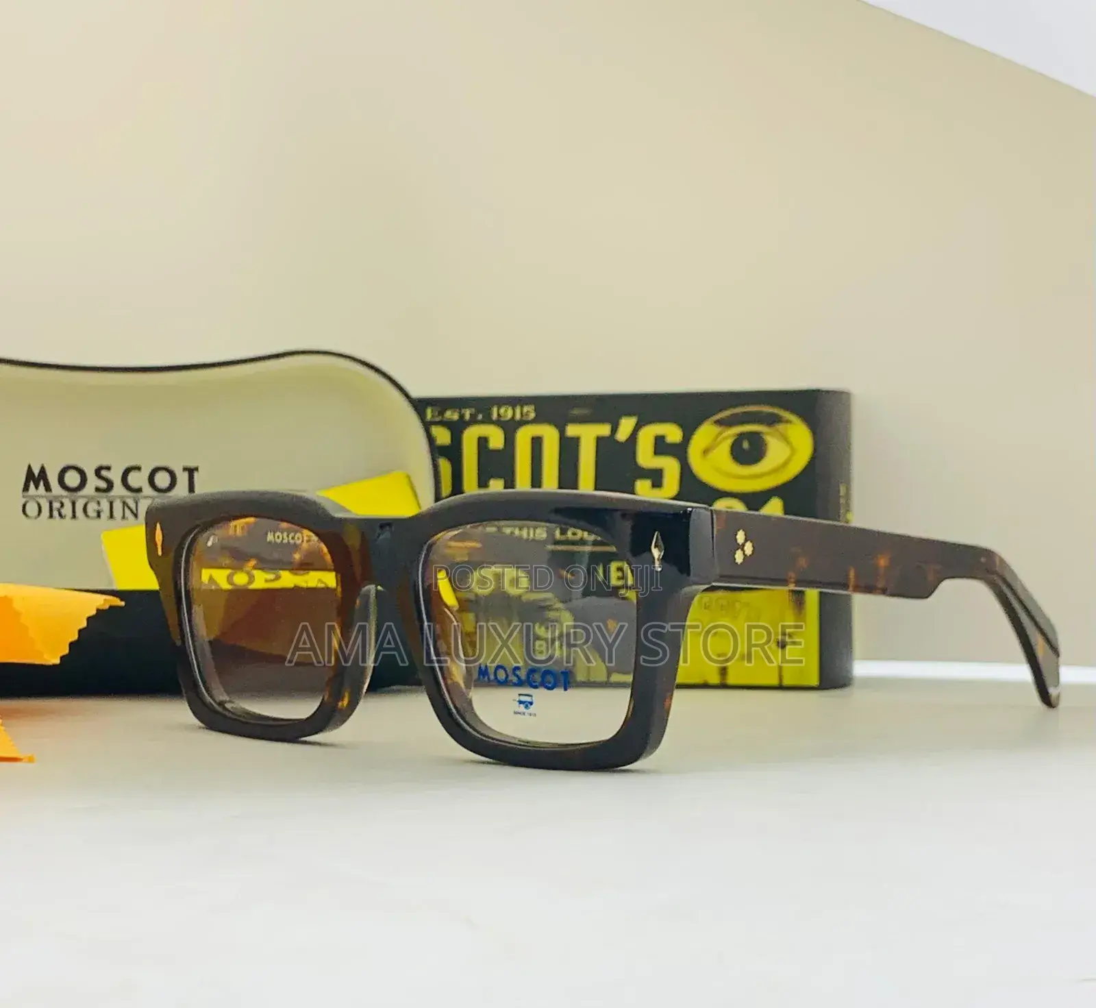 Moscot Luxury Transparent Glasses