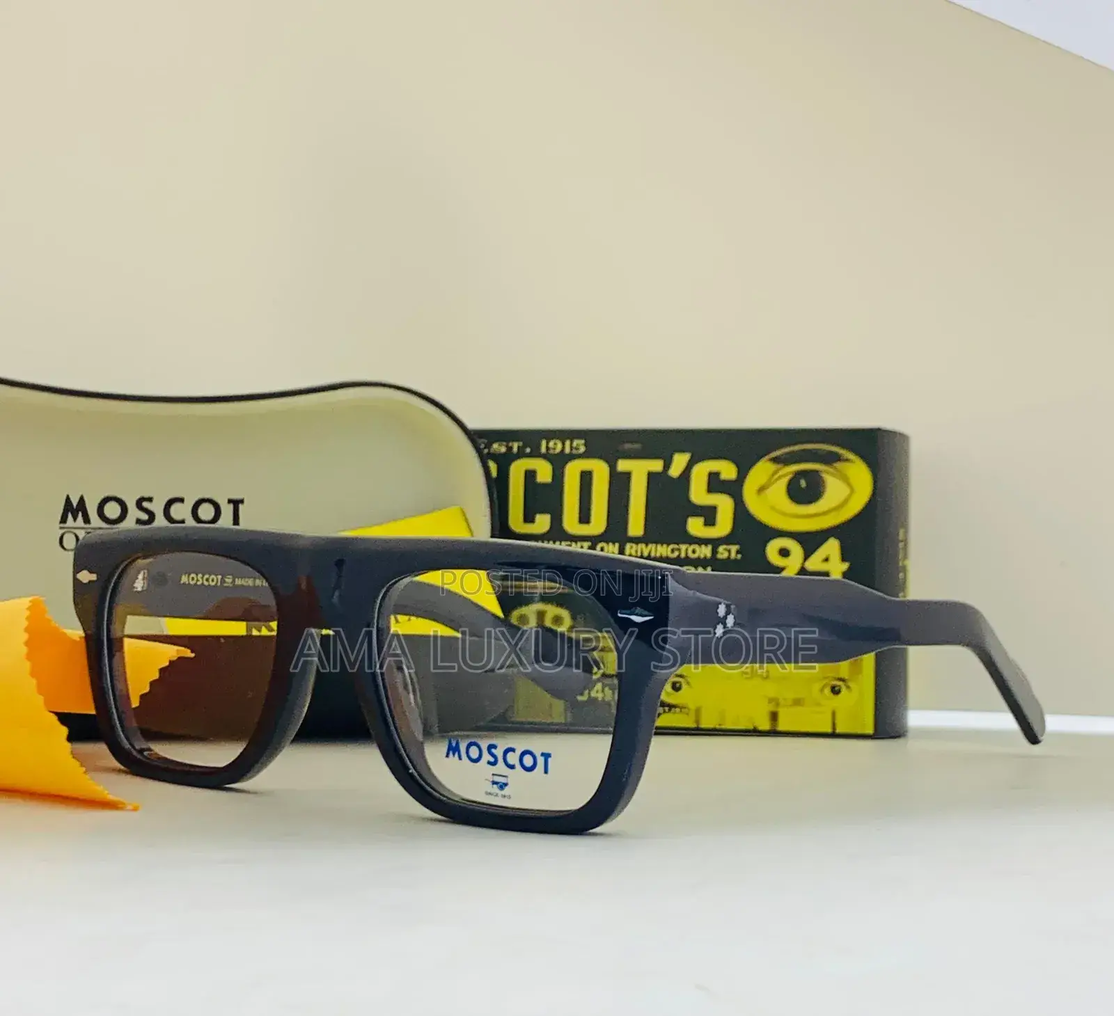 Moscot Luxury Transparent Glasses