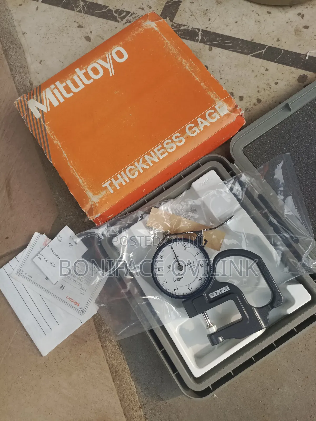 Mitutoyo Thinkness Gauge Original