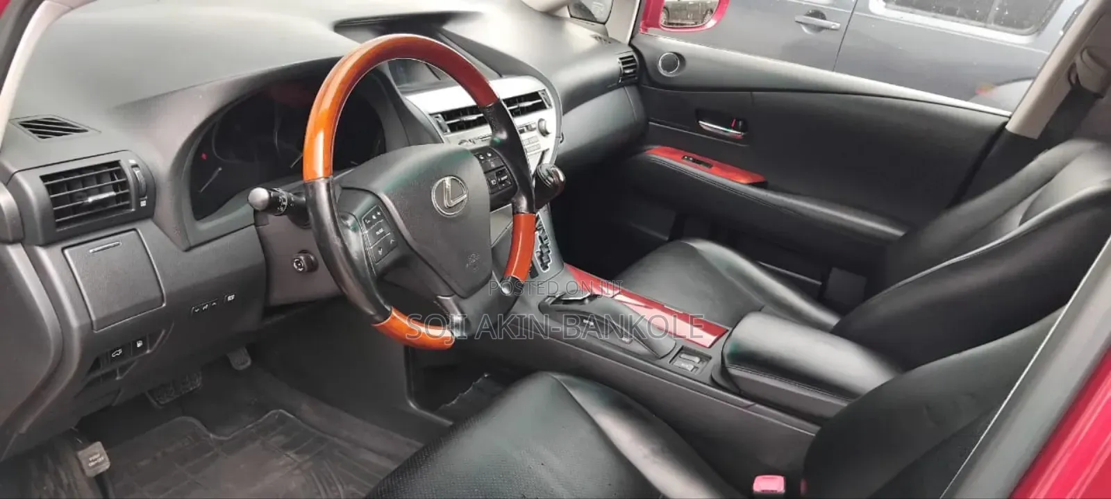 Lexus RX 450h 2010 Red