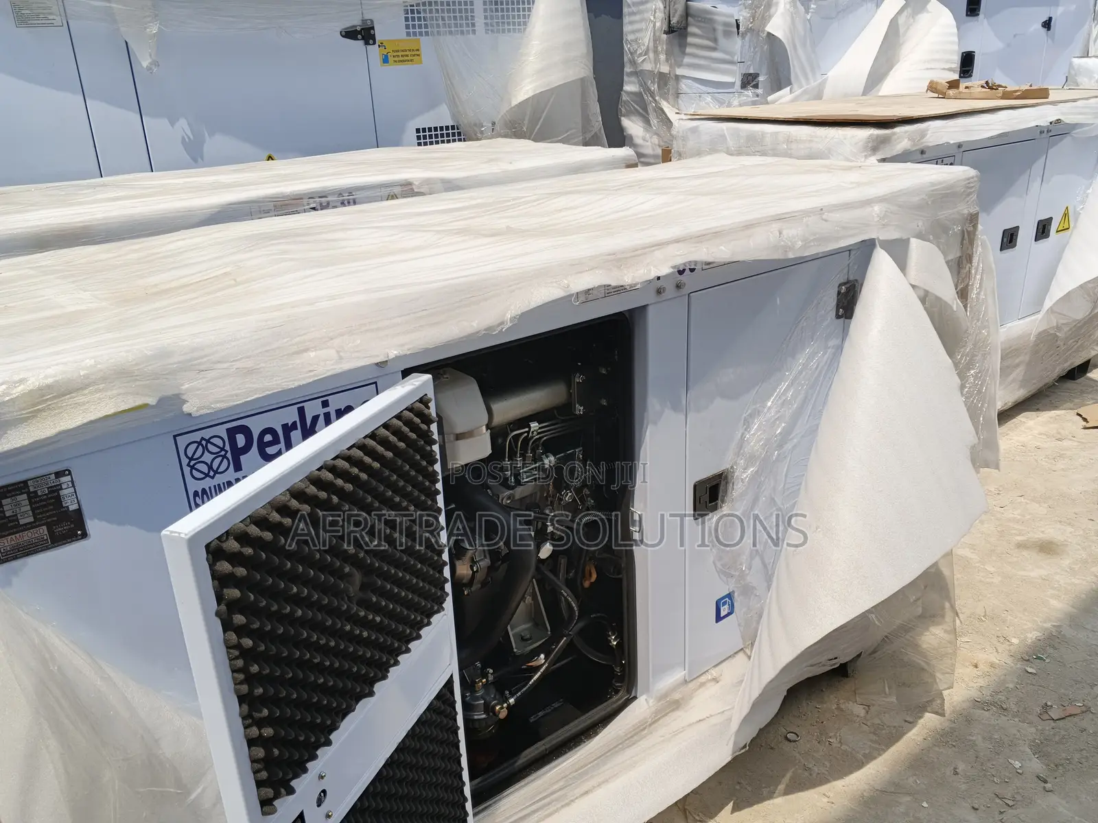 Perkins 30kva Silent Utility Generator