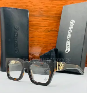 Designer Luxury Transparent Glasses