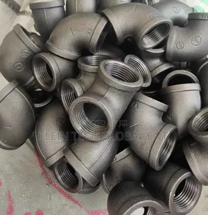 Dn25 Black Steel Threaded Elbow