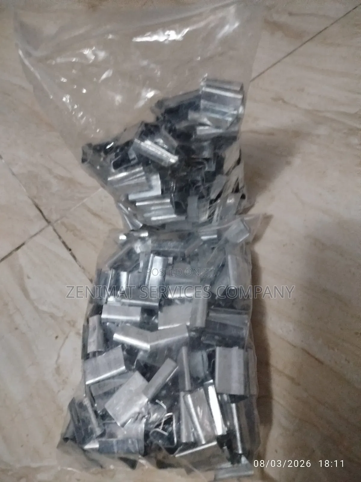 Pet Belt Clamping Metal Buckle/Clips