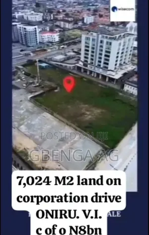 7024sqm Land For Sale At Victoria Island