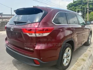 Toyota Highlander Limited V6 4x4 (3.5L 6cyl 6A) 2016 Burgundy