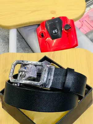 Luxury Designer Buckle Leather Belt