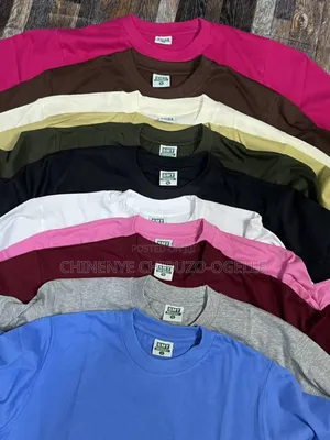 Quality Plain Cotton Tees