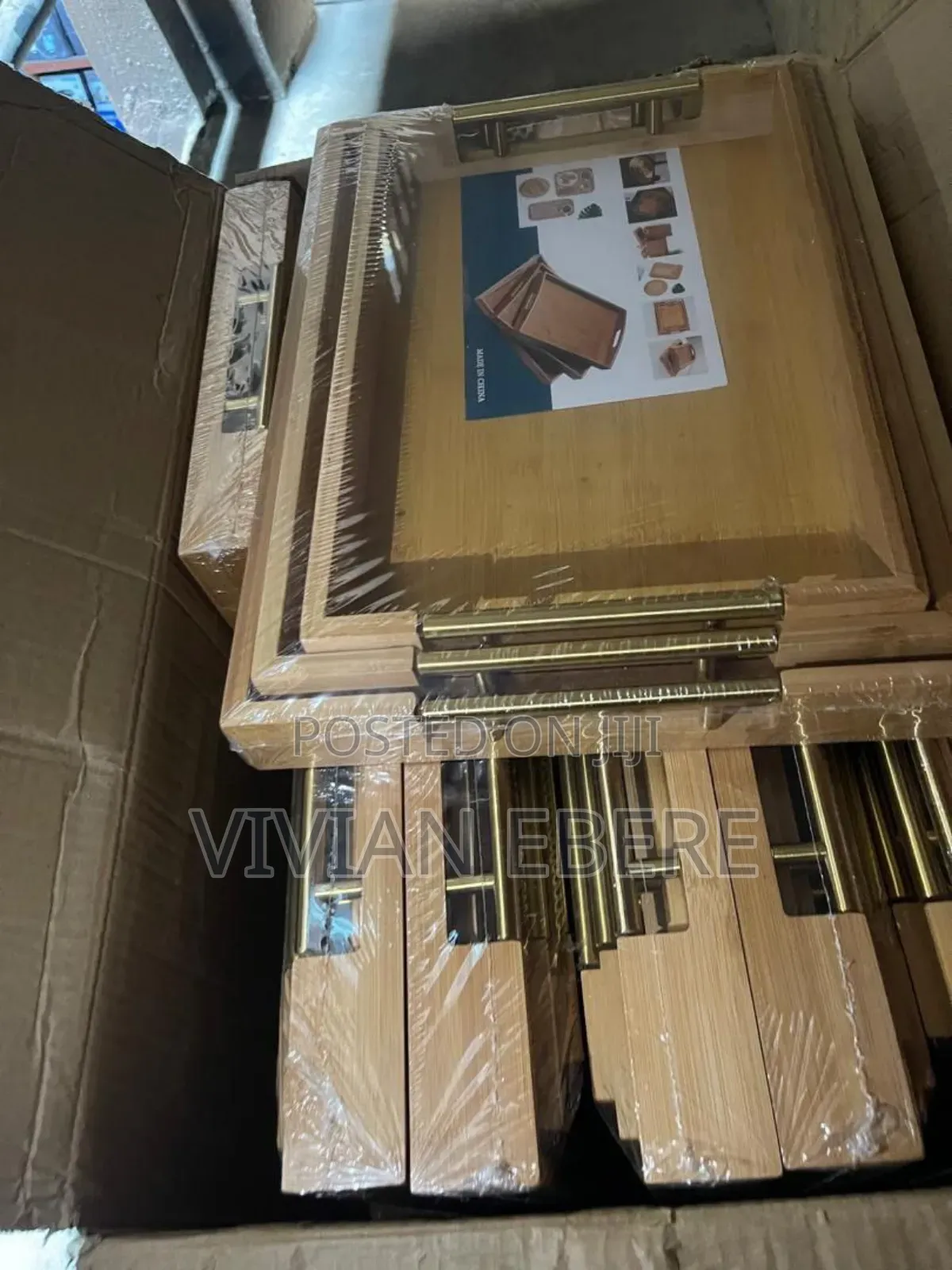 3in1 Wooden Tray