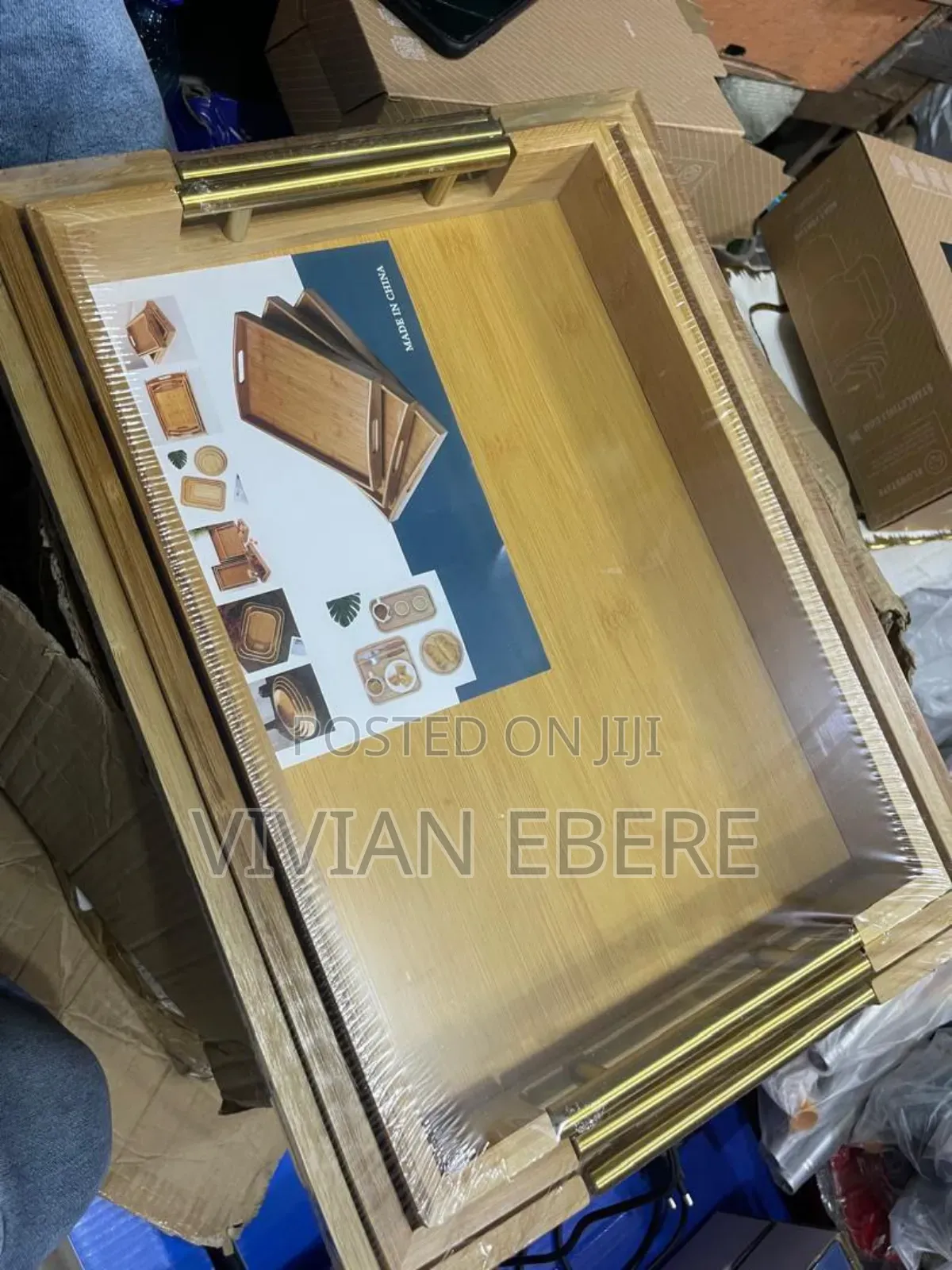 3in1 Wooden Tray