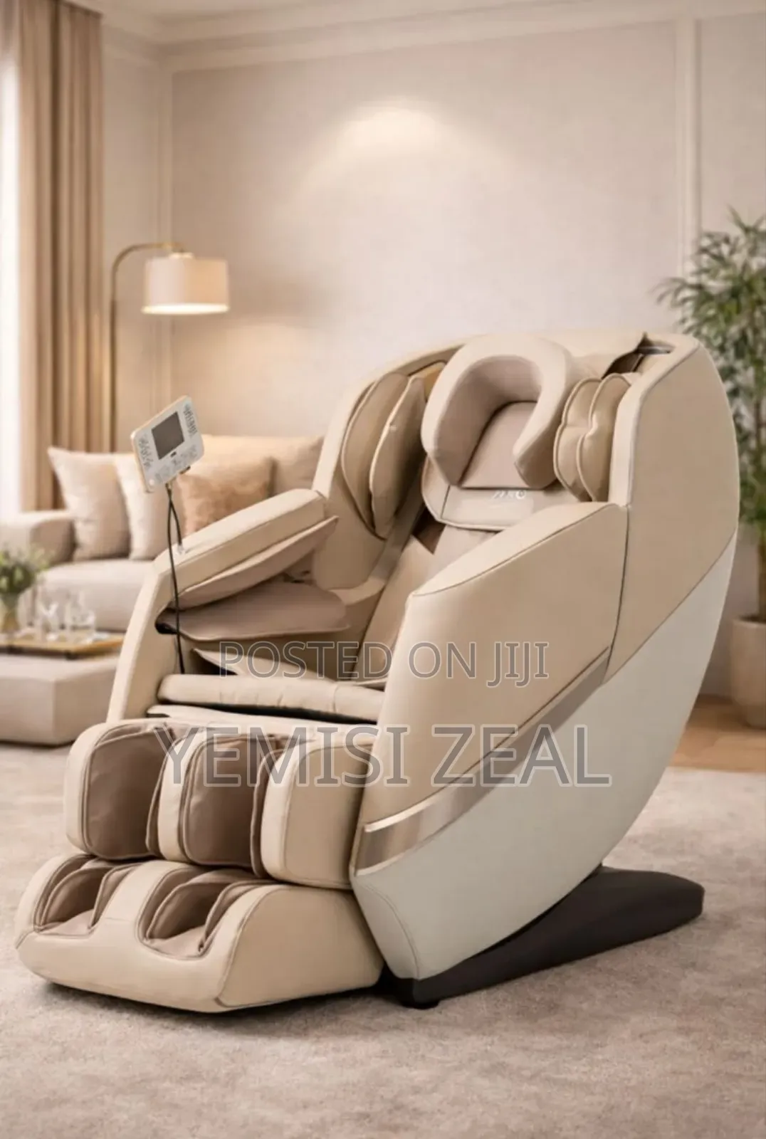 Luxury 4d Massager Chair With Bluetooth Speaker