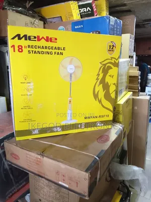 Mewe Rechargeable Fan 18inchies