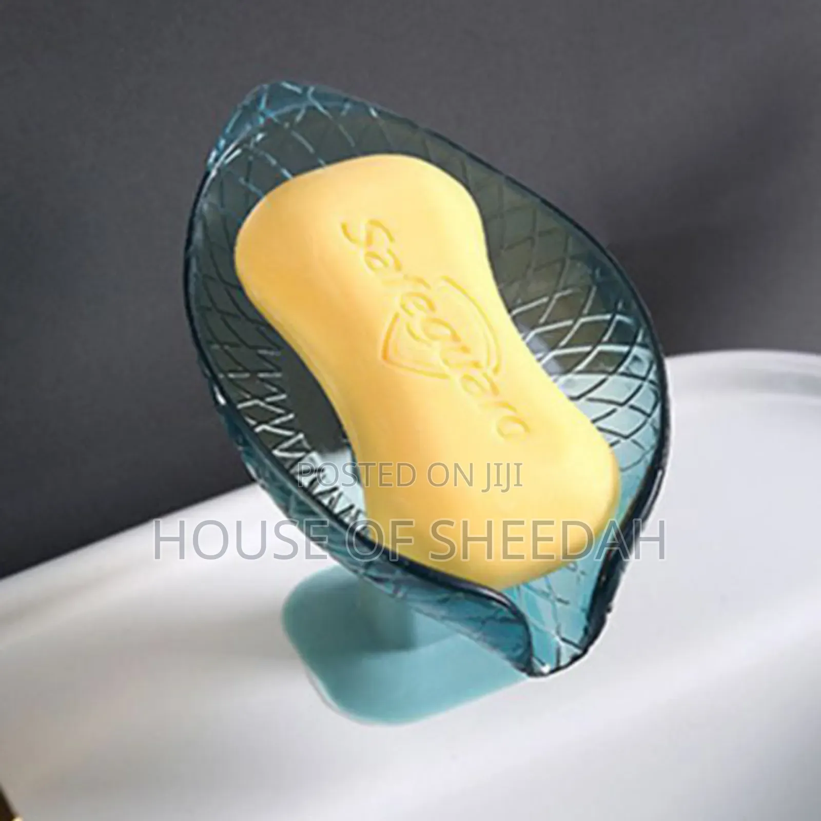 Leaf-Shaped, Self-Draining Soap Dish.3pcs