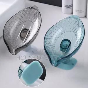 Leaf-Shaped, Self-Draining Soap Dish.3pcs