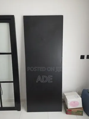 Door (2 in Total - One Glass Aluminum, One Wood)
