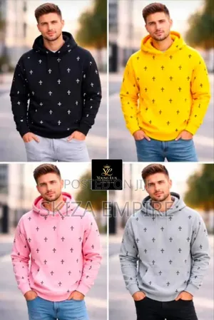 Mustard Black and Yellow Hoodie