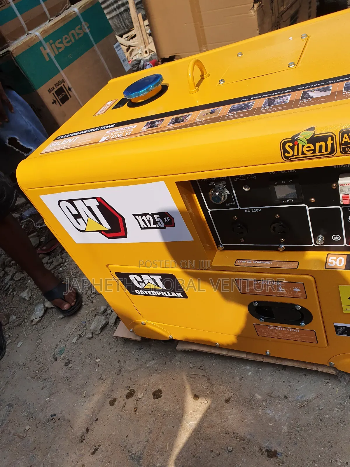 Cat Heavy Duty Silent Power Generator