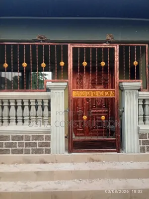 Wrought Iron Front Door Protector