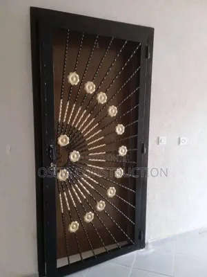 Wronght Iron Design Door Protector