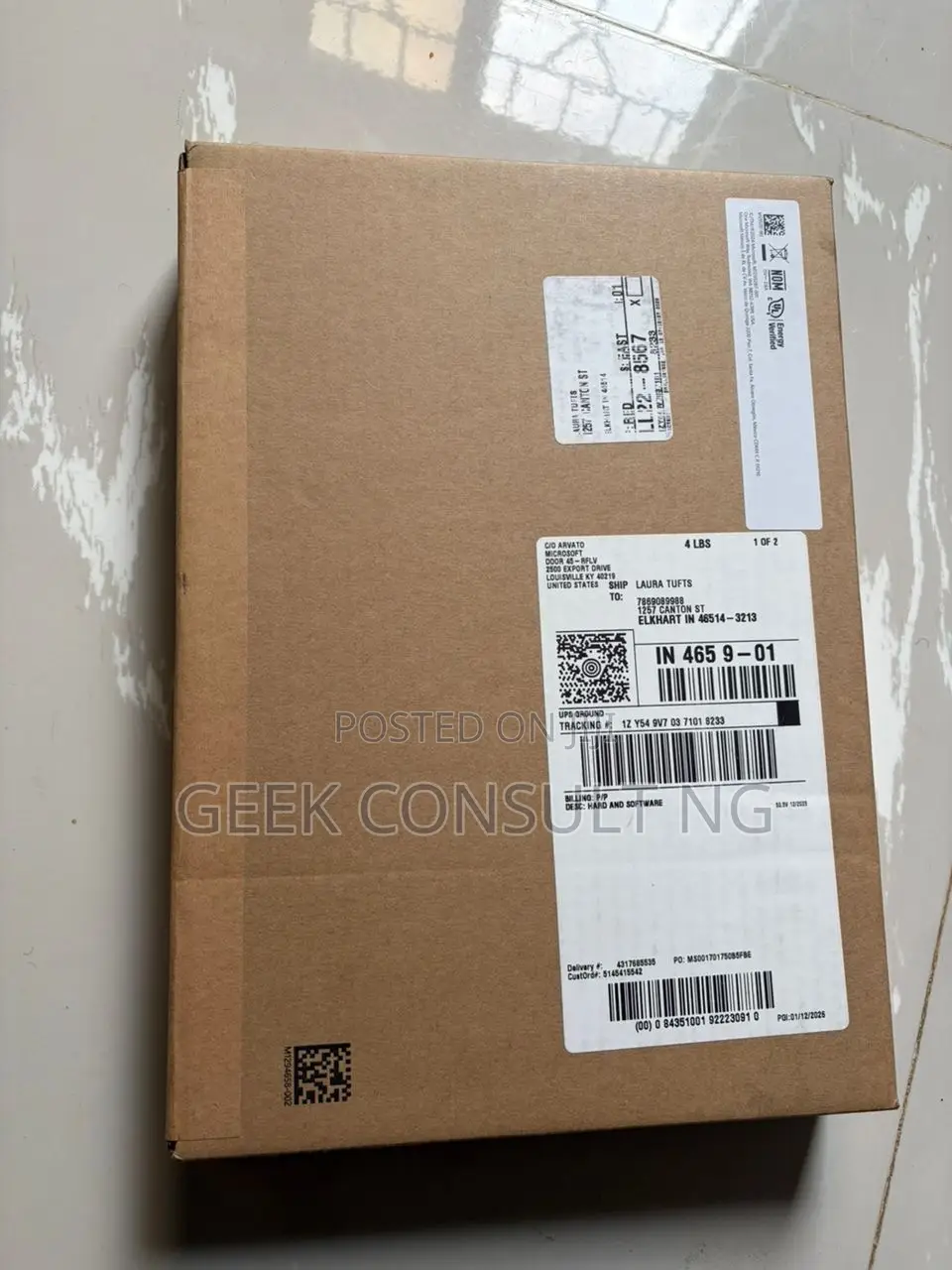 New Laptop Microsoft Surface Pro 10 32GB Intel Core Ultra 7 SSD 512GB