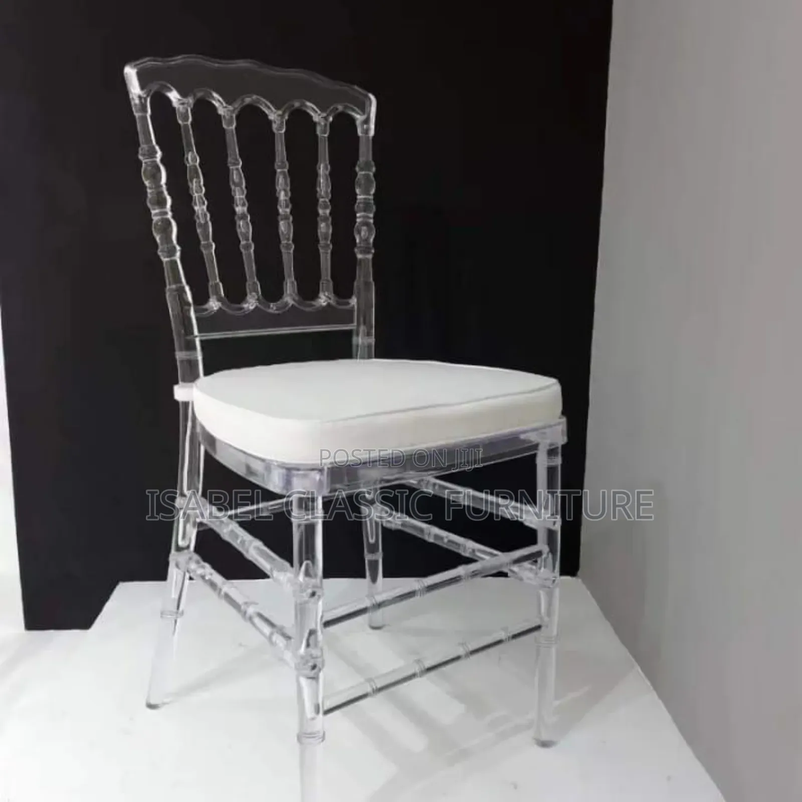 Acrylic Napoleon Event Chairs Available Now