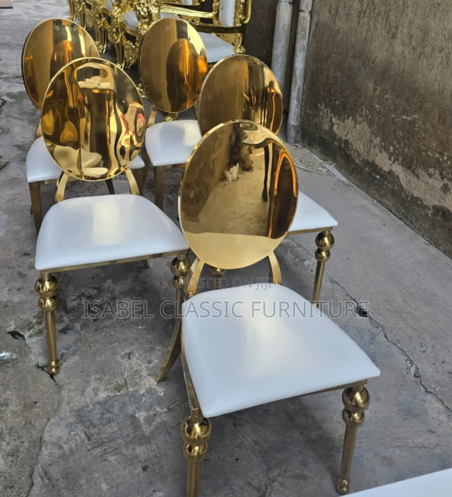 Mirror Face Vip Event Chairs Available Now