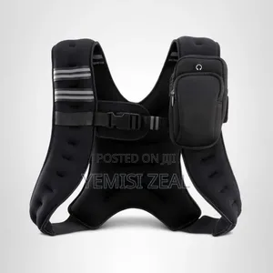 5kg, 10kg Weighted Vest With Phone Pouch