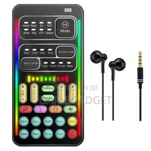 Professional Live Sound Card Voice Changer Kit