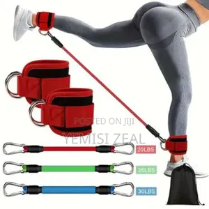 Ankle Booty Straps With Pull Up Rope