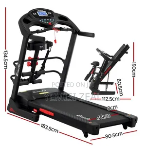 3.5hp Treadmill With Incline And Bluetooth Along With 150kg Weight