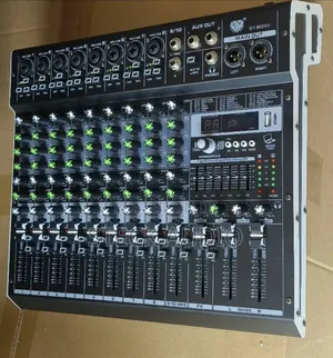 Gt-802ux Steck Audio 8 Channel Professional Mixer