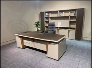 High Executive Boss Table Drawers Cabinet