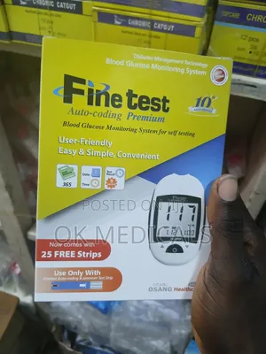 Fine Test Glucometer Machine