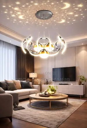 Chandelier Light With Star Display
