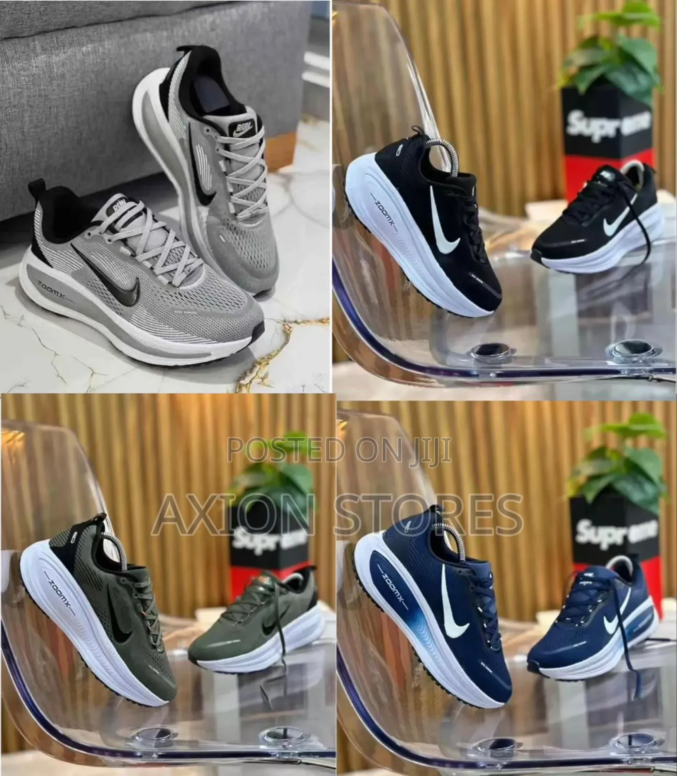High Sole Nike Zoom Sneakers
